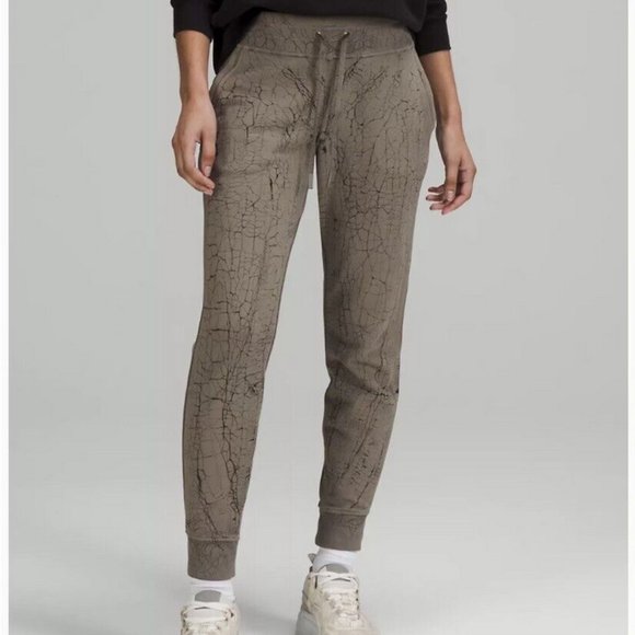 NEW Lululemon Warm Down Jogger Pants ~Thread Dye Rover Black ~Size 4 - Picture 4 of 10